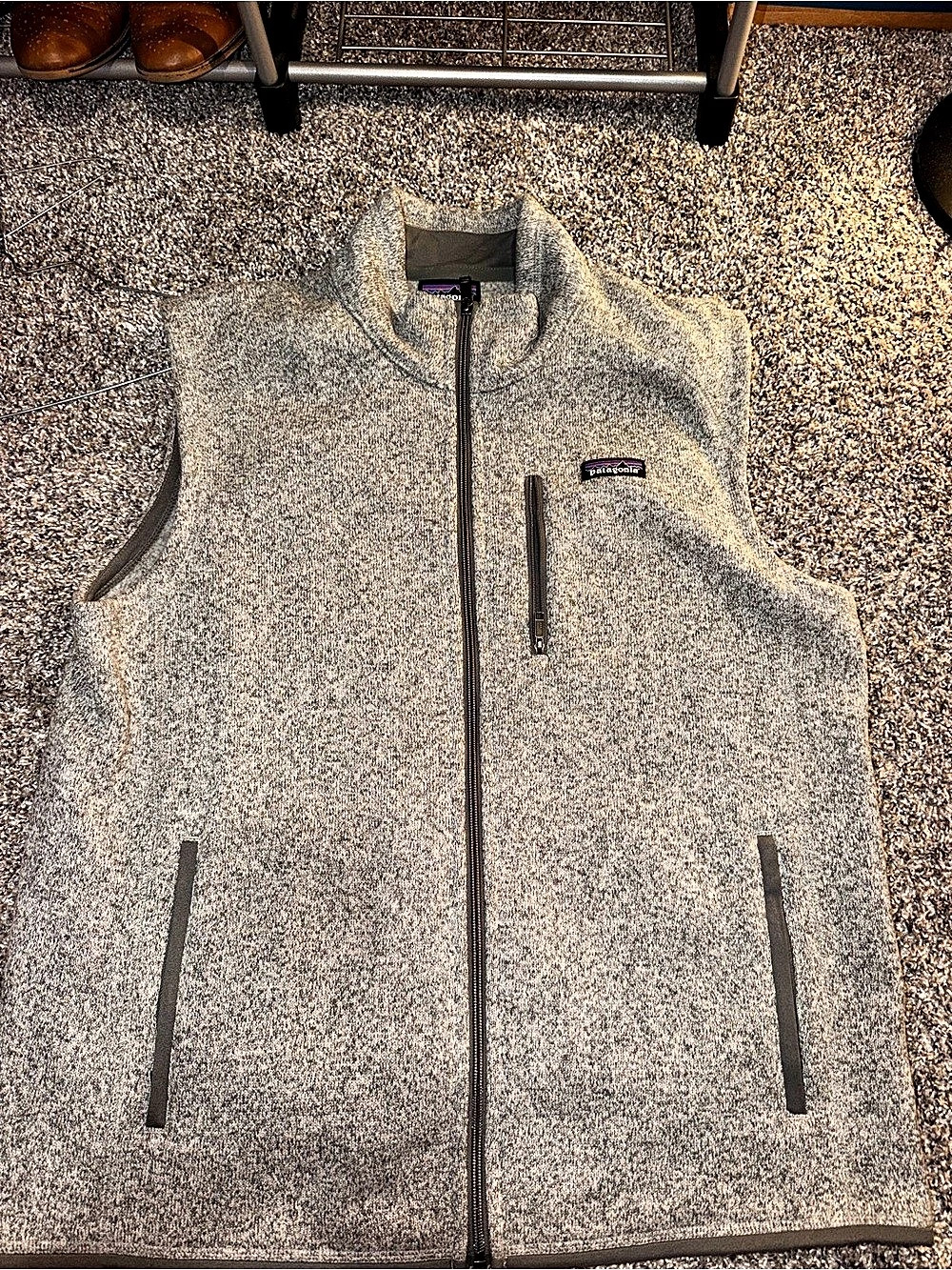 Patagonia Men's Better Sweater Fleece Vest Gray XL